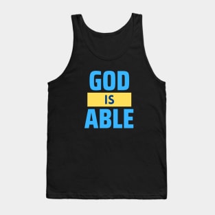 God Is Able | Christian Tank Top